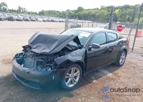 2013 Dodge Avenger Se V6 z USA, uszkodzony, nr VIN 1C3CDZAG2DN632125